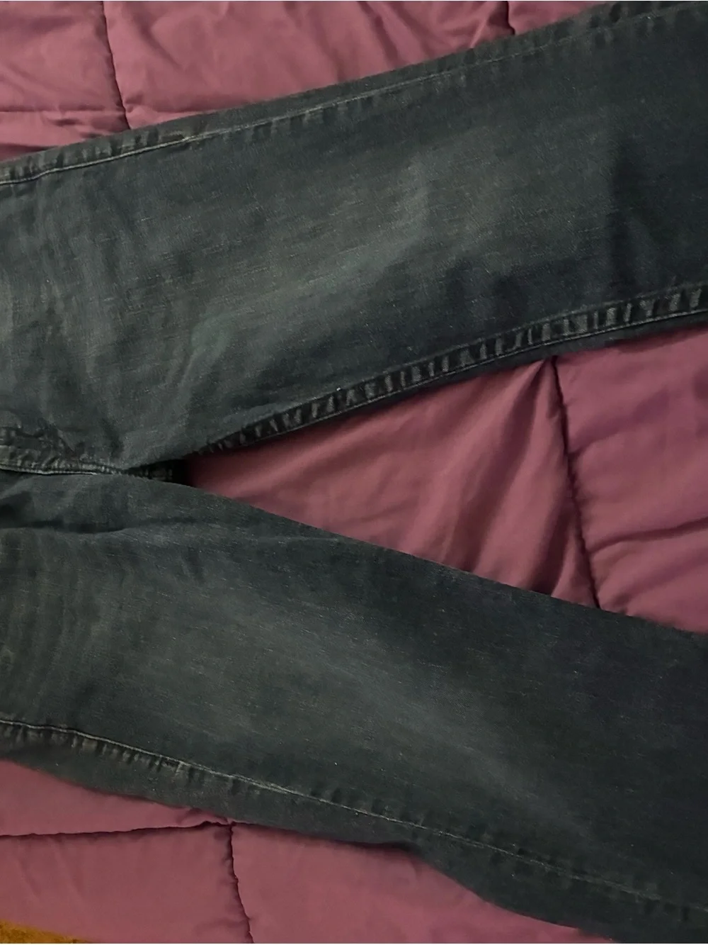 True Religion Men's Dark Indigo Slim Straight Jeans